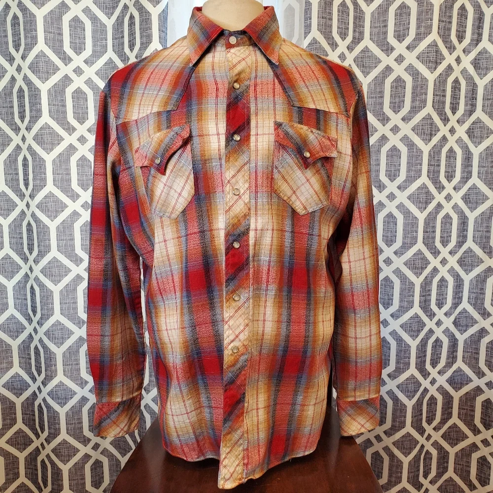 Vintage Western Button Up Shirt - Picture 1 of 6